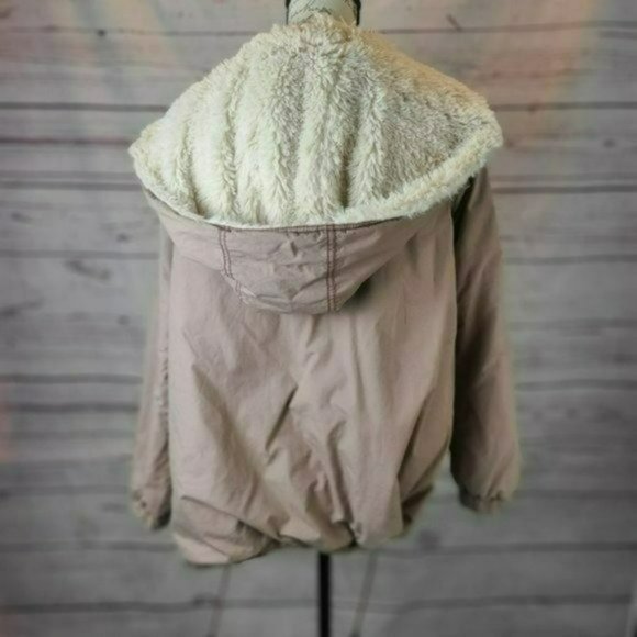 Free People Heavy Lined Coat -M - Picture 4 of 5